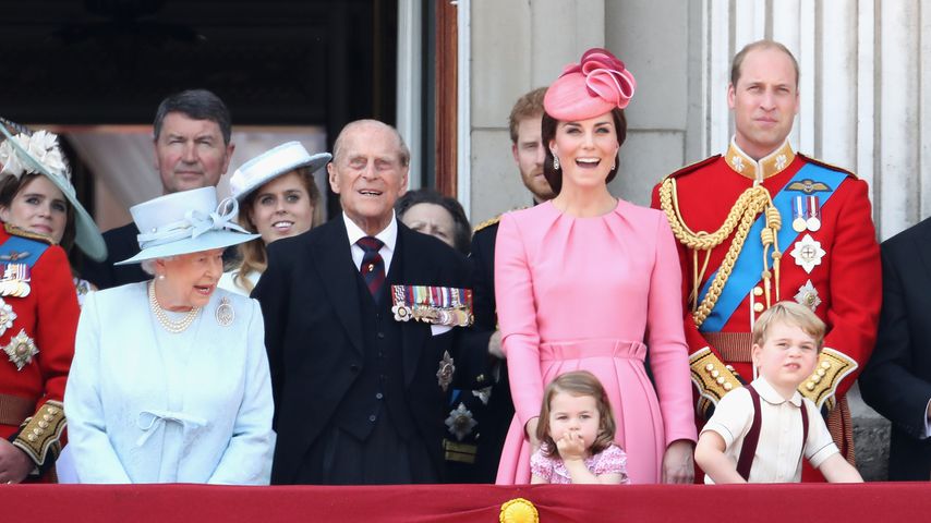 Die Royals beim Trooping The Colour 2017