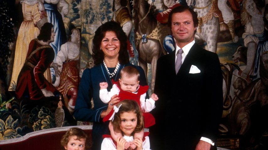 Prinz Carl Philip von Schweden, Madeleine von Schweden, Prinzessin Victoria von Schweden, Königin Si