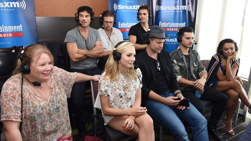 Die "Vampire Diaries"-Crew bei "SiriusXM"