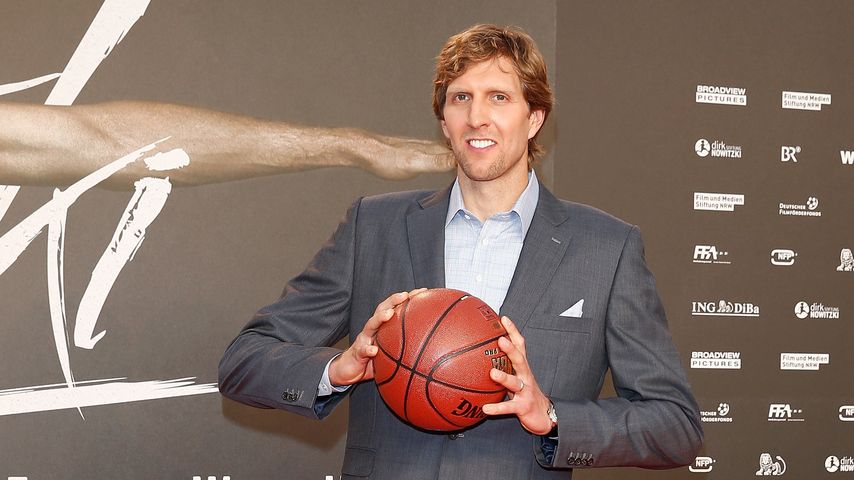 Dirk Nowitzki bei der Premiere zu "Der perfekte Wurf" im Jahr 2014