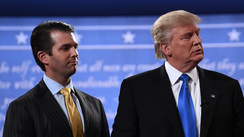 Donald Trump Jr. und sein Vater Donald Trump