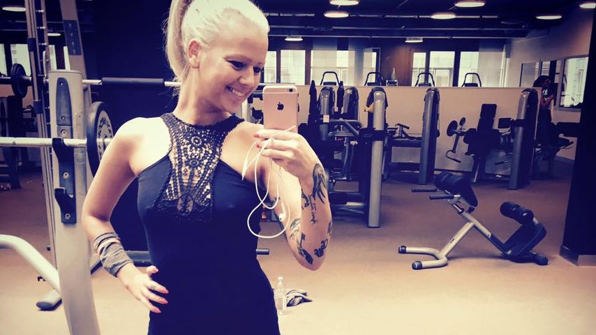 Doreen Steinert beim Sport