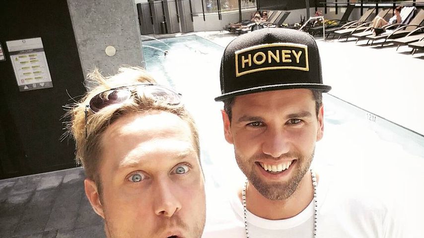 Dschungelcamp-Kandidat Alexander Keen und seine Begleitung Nico Schwanz in Australien