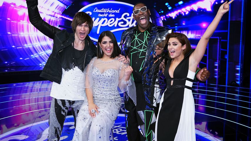 Alexander, Duygu, Alphonso und Maria, DSDS-Finalisten 2017