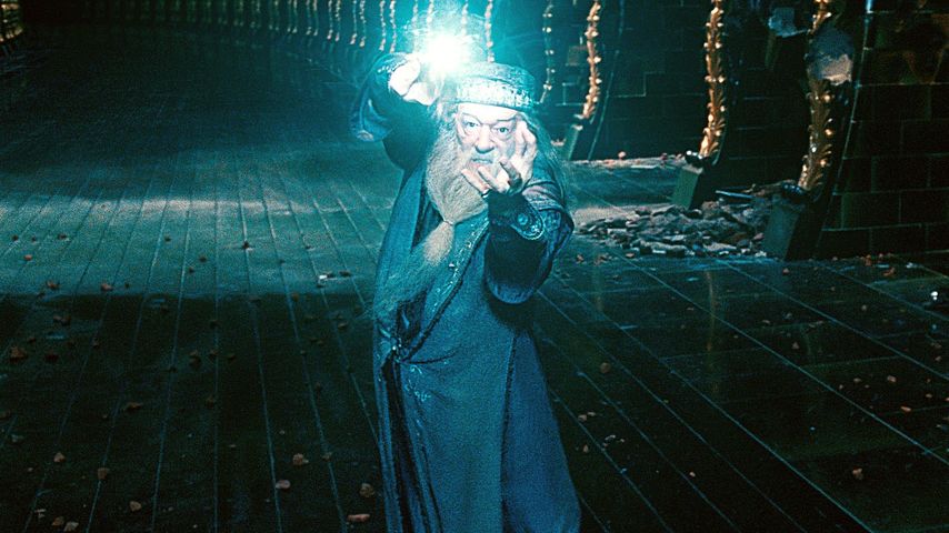 Hogwarts-Schulleiter Albus Dumbledore (Michael Gambon)