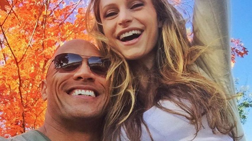 Dwayne "The Rock" Johnson und Lauren Hashian