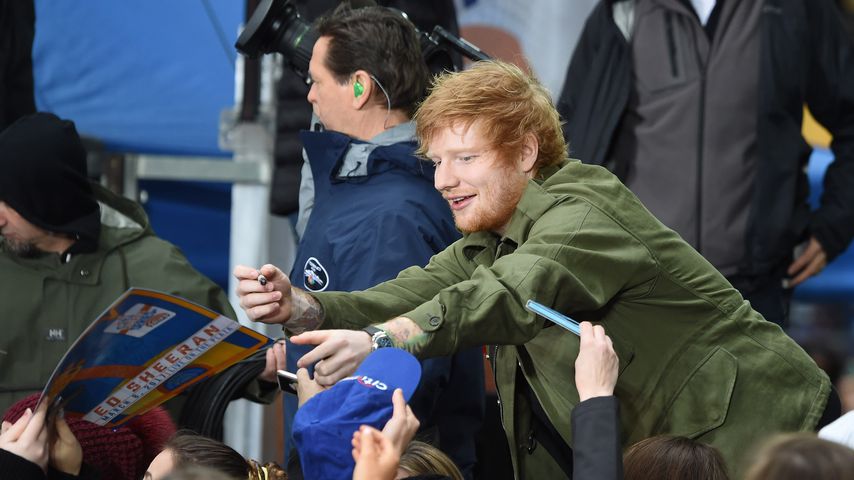 Ed Sheeran bei einem NBC-Auftritt in New York