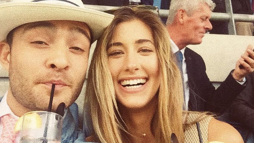 Ed Westwick und Jessica Serfaty