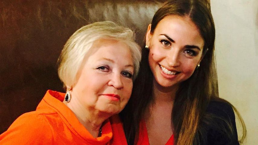 Ekaterina Leonova mit ihrer Mama