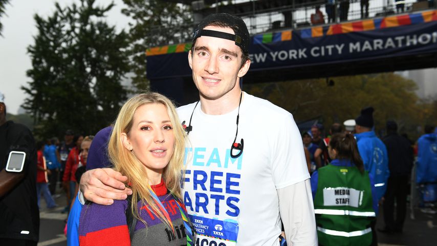 Ellie Goulding mit ihrem Freund Caspar Jopling beim TCS New York City Marathon