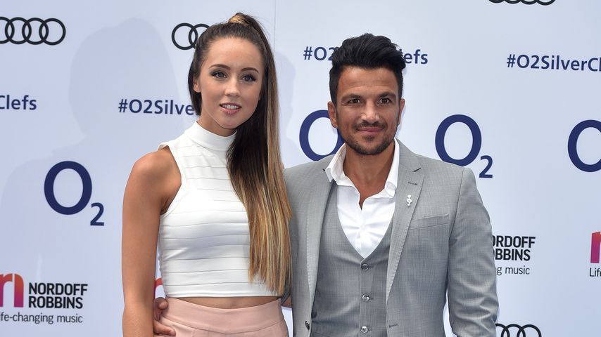 Emily MacDonagh und Peter Andre auf einer Preisverleihung in London