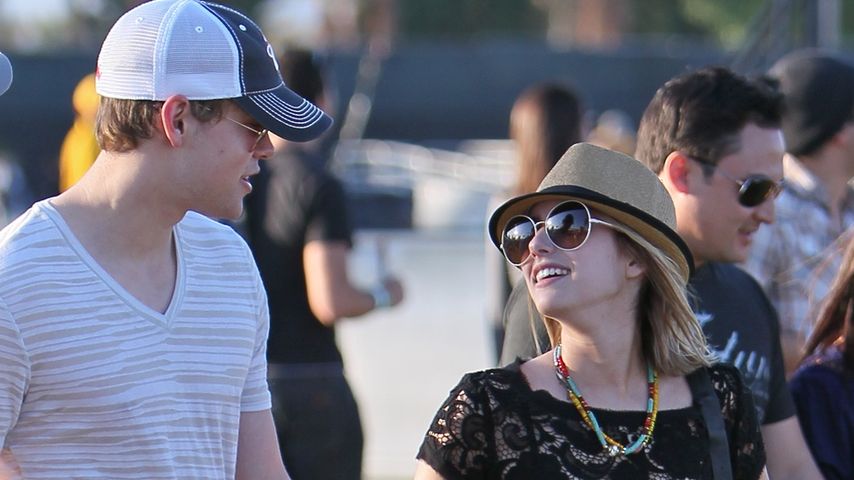 Chord Overstreet und Emma Roberts auf dem Coachella-Festival 2012