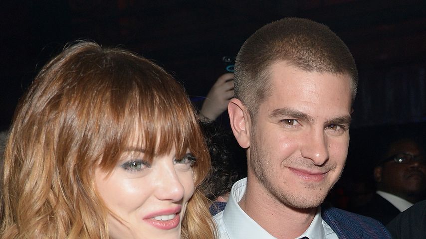 Emma Stone und Andrew Garfield bei der Premiere von "The Amazing Spider-Man 2" in New York