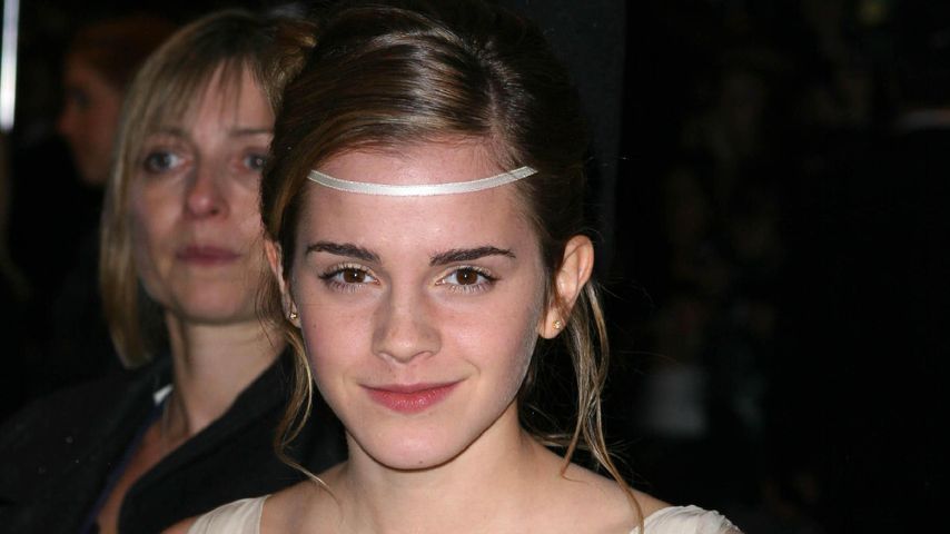 Emma Watson auf der Weltpremiere von"Harry Potter und der Feuerkelch" in London