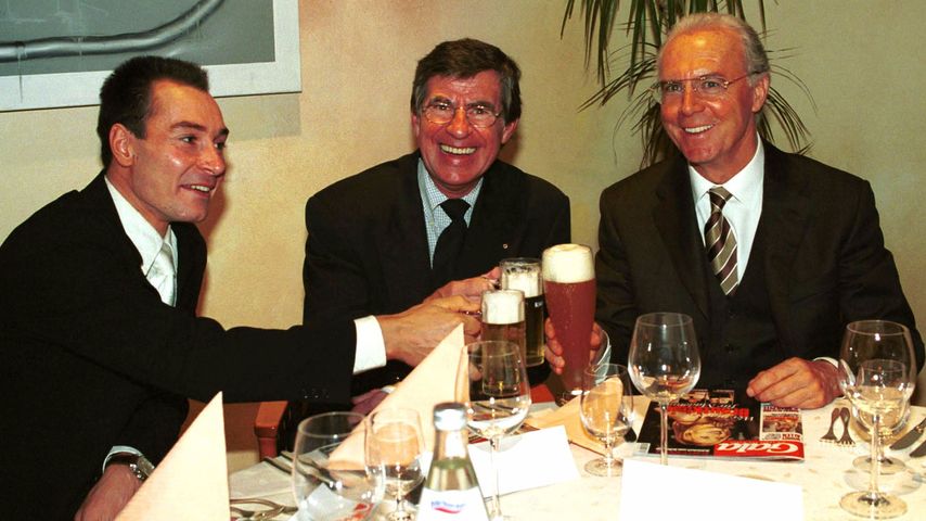 Franz Beckenbauer und Werner Zimmer
