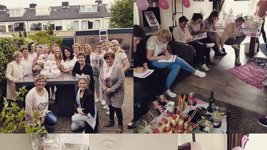 Estavana Polman feiert mit Freunden und Familie Babyparty