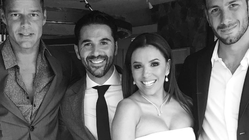 Eva Longoria bei ihrer Hochzeit