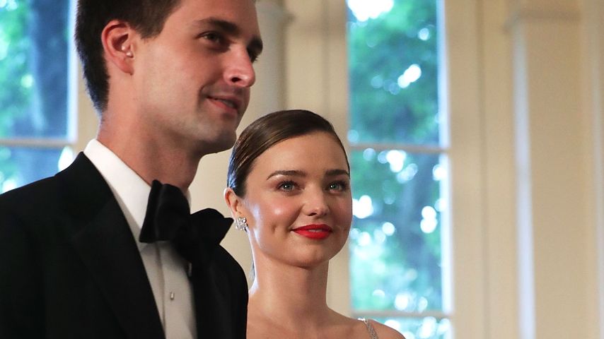 Evan Spiegel und Miranda Kerr zu Besuch bei den Obamas