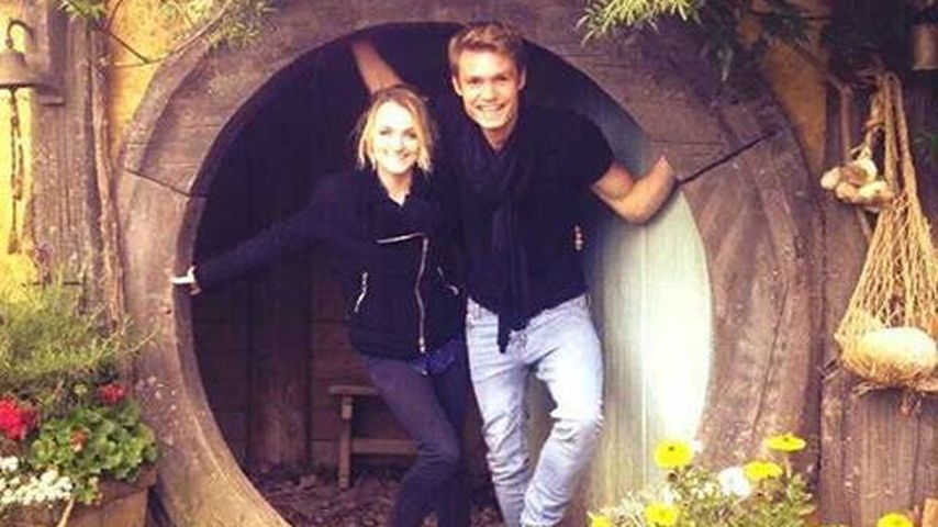 "Harry Potter"-Stars Evanna Lynch und Robbier Jarvis in Neuseeland