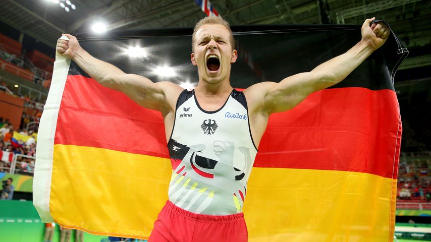 Fabian Hambüchen nach seinem Gold-Gewinn in Rio 2016