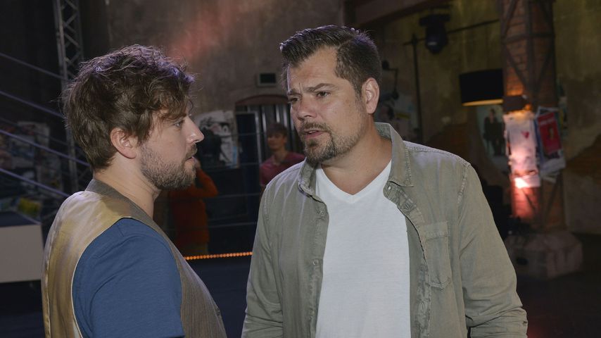 Felix von Jascheroff und Daniel Fehlow bei GZSZ