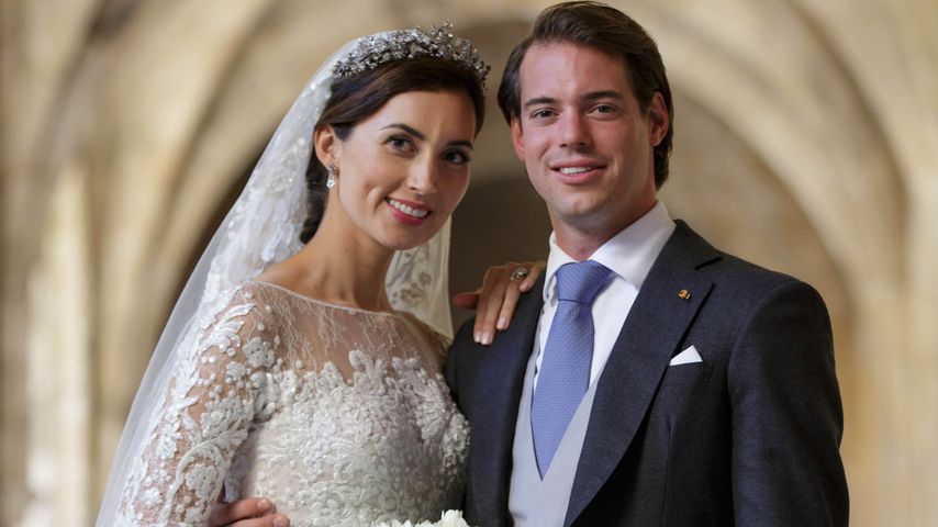 Prinz Felix von Luxemburg und seine Claire bei ihrer Hochzeit am 21. September 2013