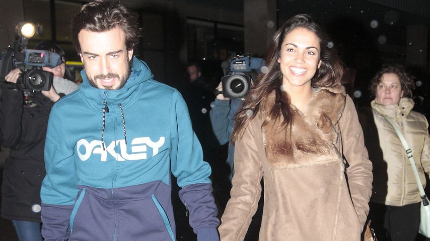 Fernando Alonso und Lara Alvarez