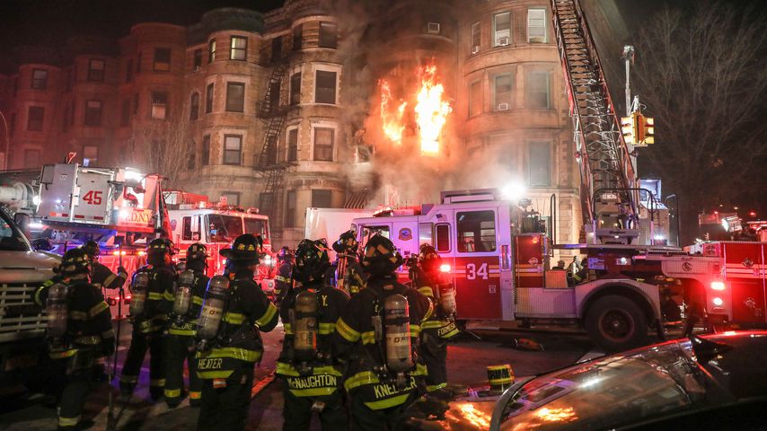 Feuer am Set zum Film "Motherless Brooklyn"