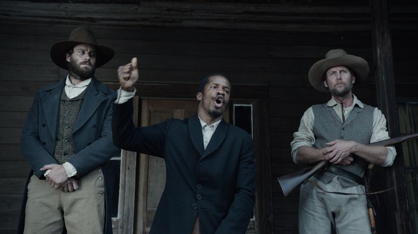 Armie Hammer (l.), Nate Parker und Jason Warner Smith in "The Birth of a Nation"