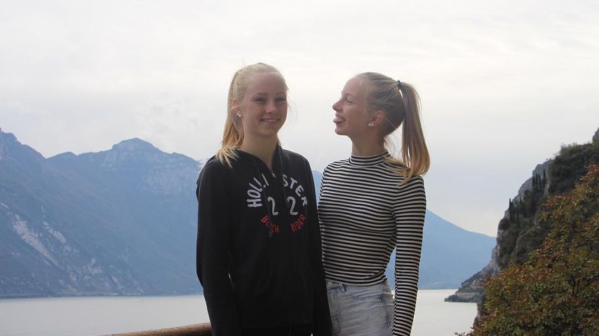 Social-Media-Stars Finja und Svea am Gardasee