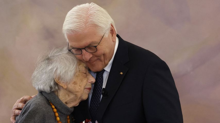 Margot Friedlander und Frank-Walter Steinmeier, November 2023