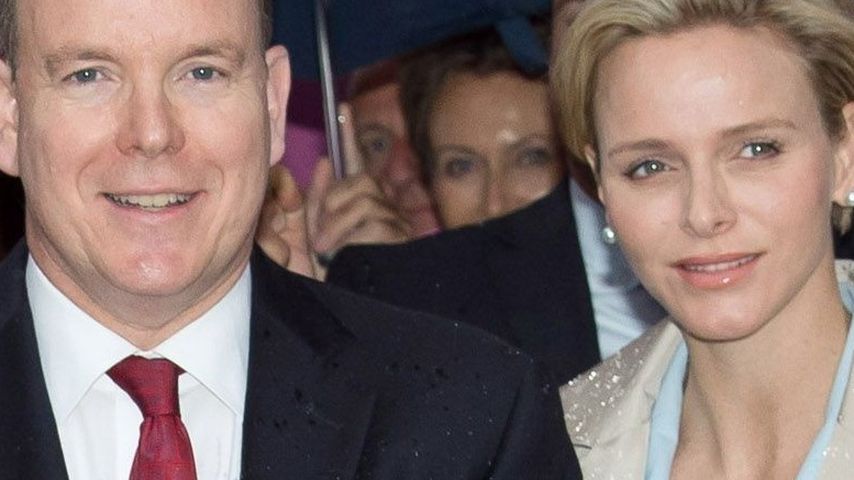 Fürstin Charlène und Albert II von Monaco