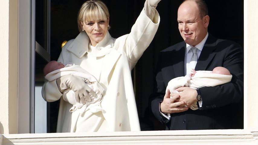 Fürstin Charlène und Albert II von Monaco