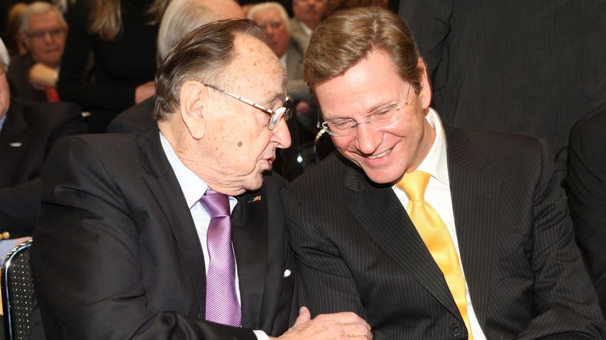Guido Westerwelle und Hans-Dietrich Genscher