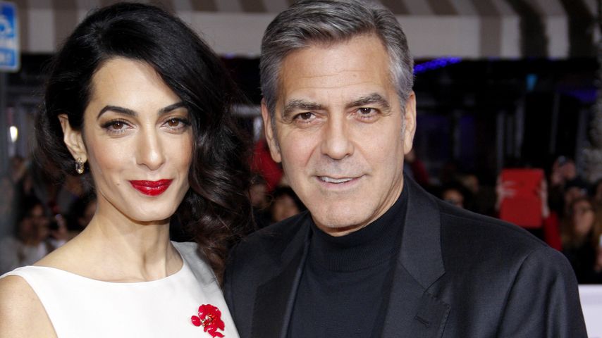 Amal und George Clooney bei der Weltpremiere zu "Hail, Caesar" in Westwood 2016