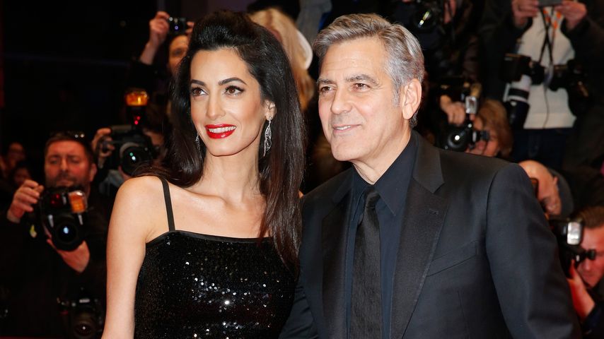 Amal und George Clooney auf der Berlinale 2016