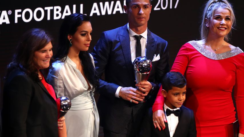 Schwanger-Glow: Cristiano Ronaldos Georgina mit Mega-Kugel