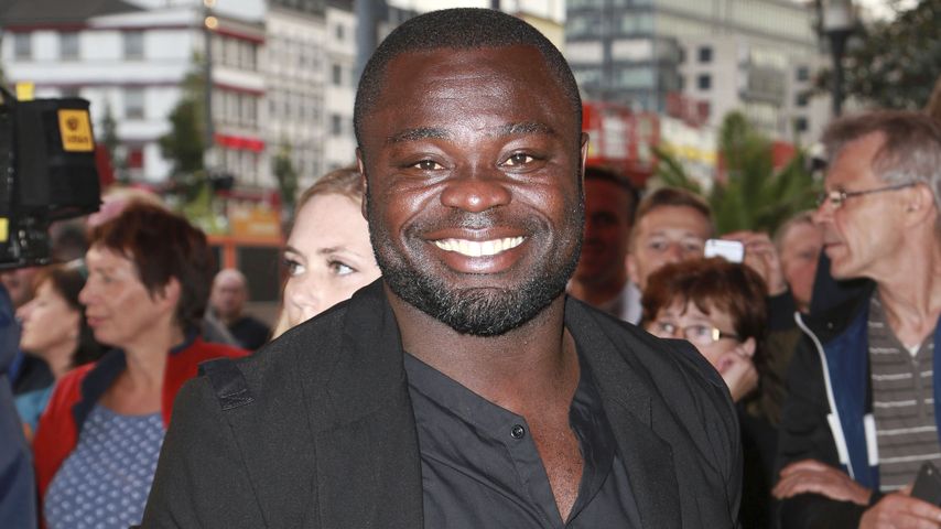 Gerald Asamoah beim "Tag der Legenden 2016" in Hamburg