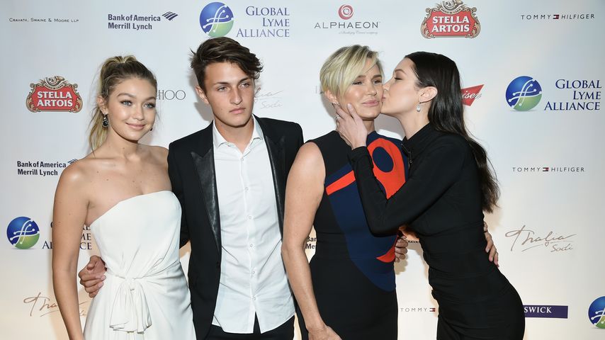 Gigi Hadid, Bella Hadid, Yolanda Foster und Anwar Hadid