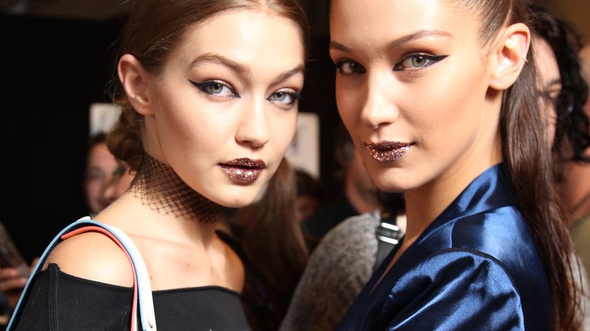 Gigi und Bella Hadid auf der Mailand Fashion Week