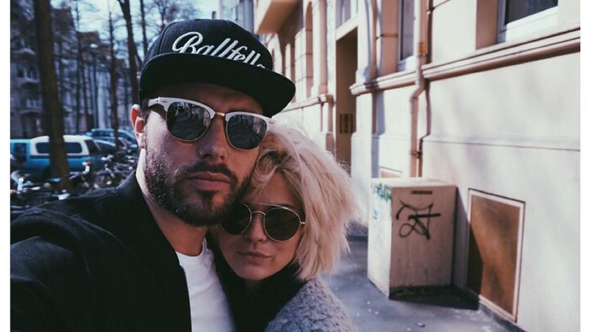 GNTM-Kandidatin Louisa Mazzurana und ihr Freund Fabian Wetter (v.r.)