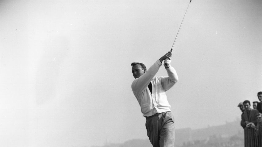 Golf-Star Arnold Palmer in den 50er Jahren