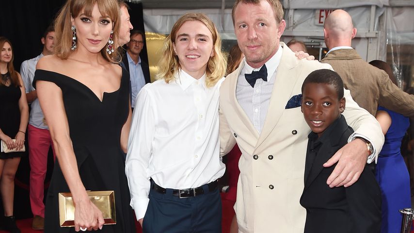 Rocco Ritchie, Guy Ritchie, Jacqui Ainsley und David Banda Mwale