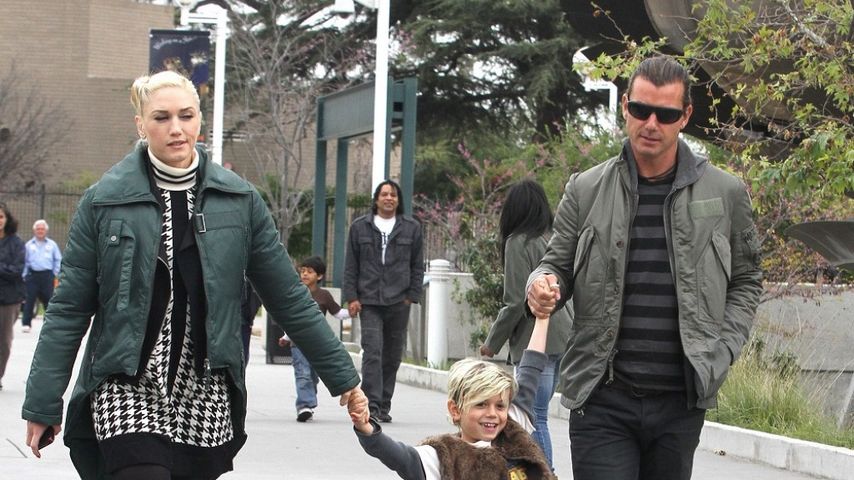 Gwen Stefani, Gavin Rossdale und Kingston Rossdale