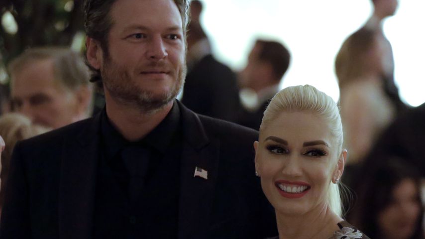 Gwen Stefani und Blake Shelton beim Staatsdinner in Italien