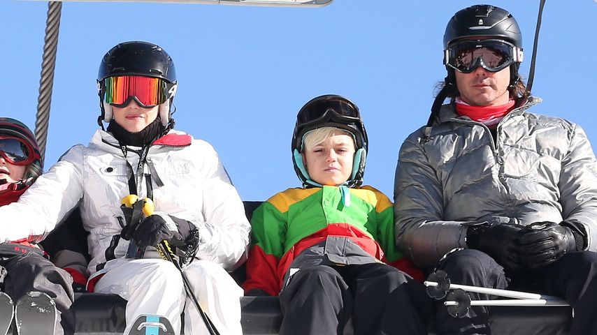 Gwen Stefani, Gavin Rossdale, Zuma Rossdale und Kingston Rossdale