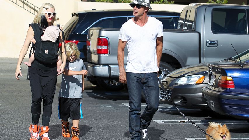 Gwen Stefani und Gavin Rossdale unterwegs mit ihren Kindern in Los Angeles