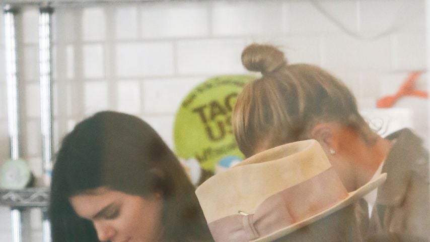 Justin Bieber, Kendall Jenner und Hailey Baldwin