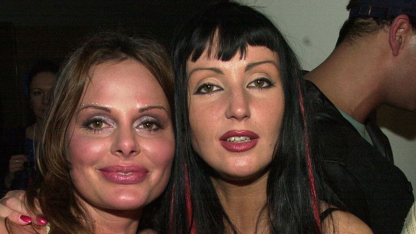 Hanka Rackwitz (rechts) bei einer "Big Brother"-Party