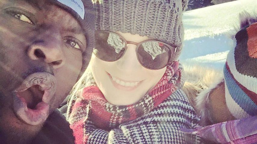 Hans Sarpei und Pia Sarpei